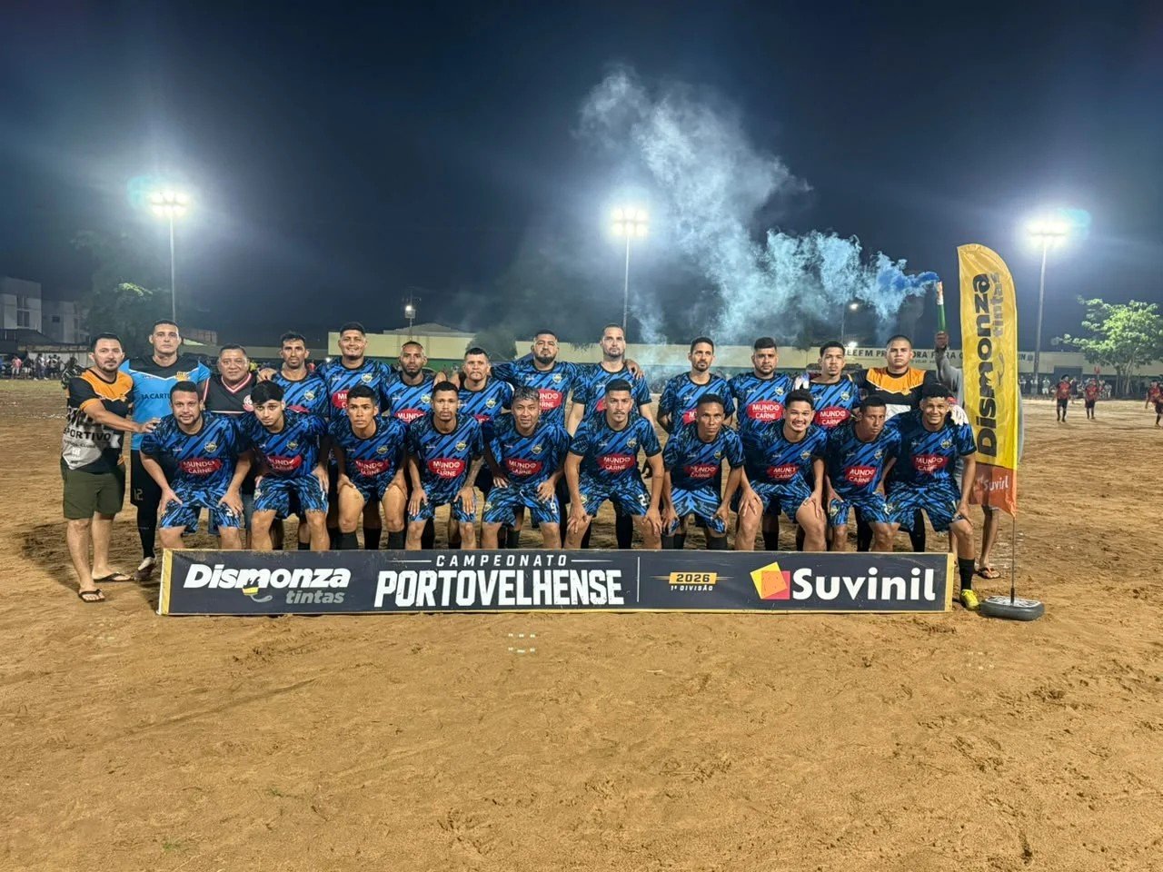 Esportivo e Galácticos disputam o título do 1º Campeonato Portovelhense de Várzea