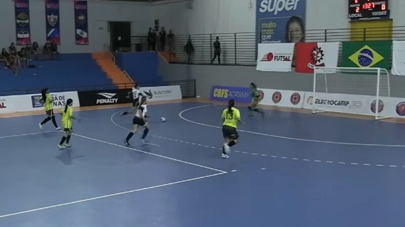 Epitaciolândia é goleado na estreia pelo Grupo B da Taça Brasil de Futsal Feminino Sub-17