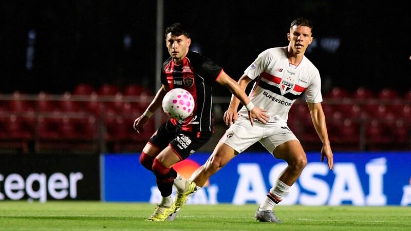 Atuações do Vitória: Mateus Silva e Renê são os piores em derrota para o São Paulo; Martínez brilha