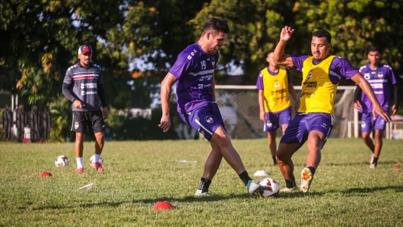 River-PI se reapresenta e inicia preparação para jogo de volta da final do Piauiense Série B 2026