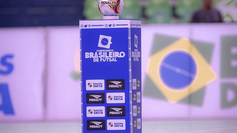 Campeonato Brasileiro de Futsal 2026: veja os clubes classificados e confrontos das quartas de final