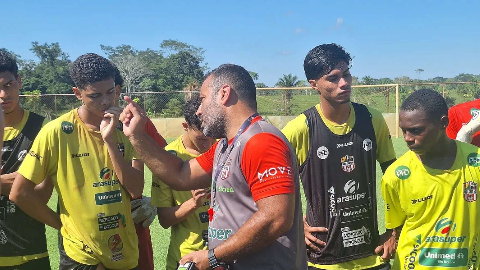 Santa Cruz-AC viaja para Manaus nesta segunda-feira para desafio na 2ª fase da Copa do Brasil Sub-20