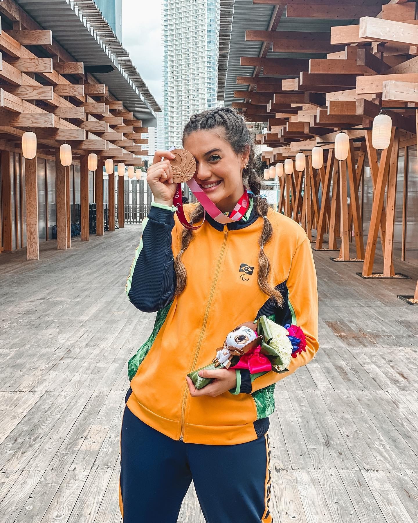 Medalhista paralímpica e campeã mundial, Luiza Fiorese amputa perna após 12 cirurgias
