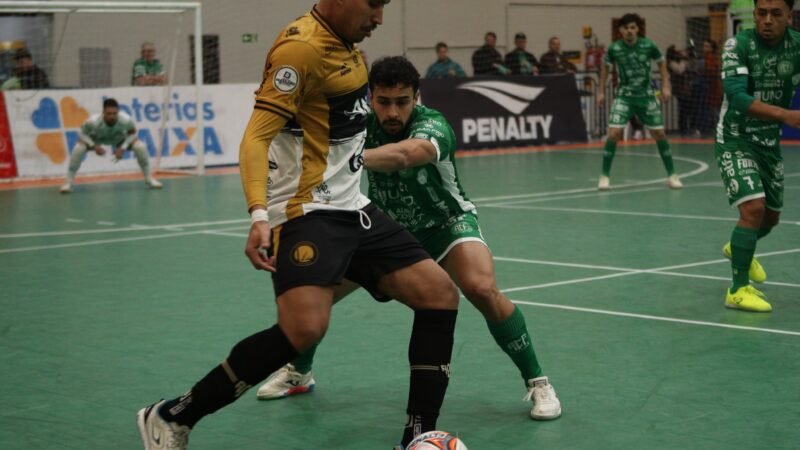 Chapecoense e Criciúma se enfrentam nas quartas de final do Brasileiro de Futsal