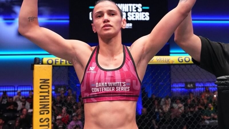 Mato-grossense finaliza adversária no 1º round e assina com o UFC