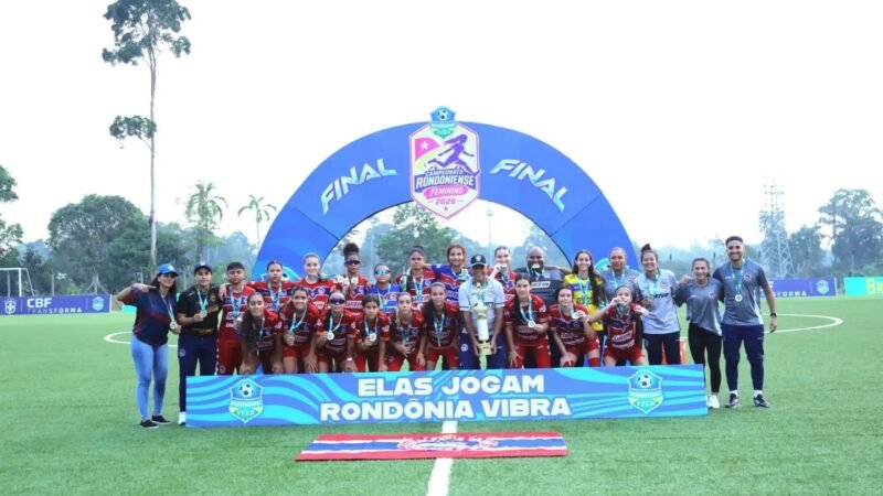 Porto Velho goleia o Sport Genus por 4 a 0 e é campeão do Rondoniense Feminino Sub-17