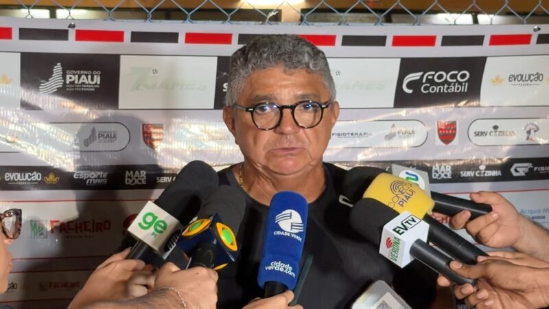 Flávio Araújo aponta erros no último passe e desperdício nas finalizações do Flamengo-PI