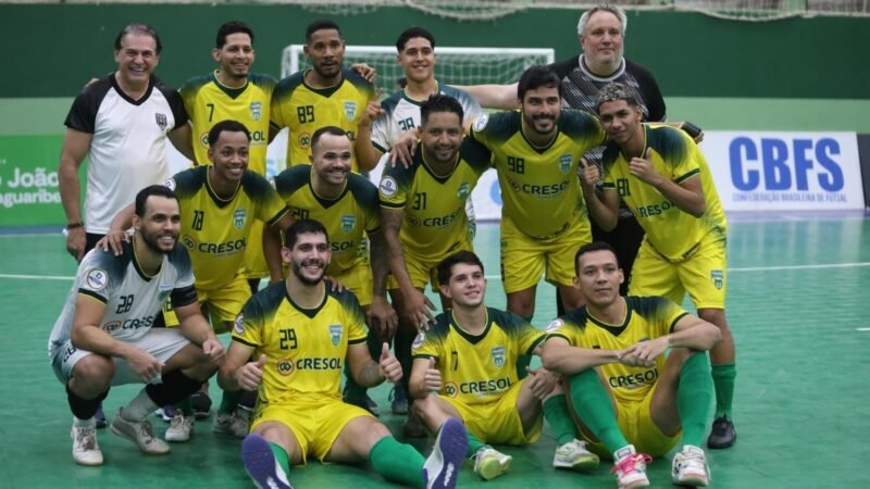 ASF Sorriso avança às quartas de final do Brasileiro de Futsal e enfrenta atual campeão