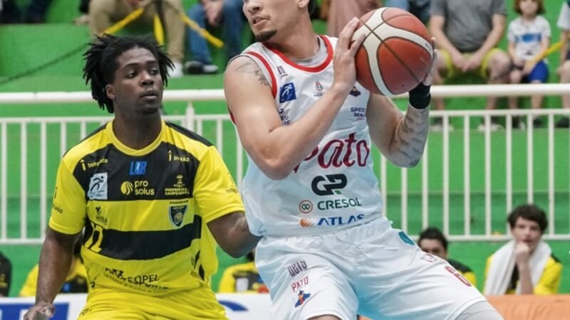 Pato Basquete estreia no NBB contra o Paulistano: veja como chega o time paranaense