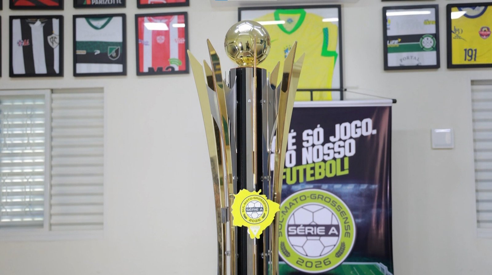 FFMS convoca clubes para definir formato e datas do Sul-Mato-Grossense 2027