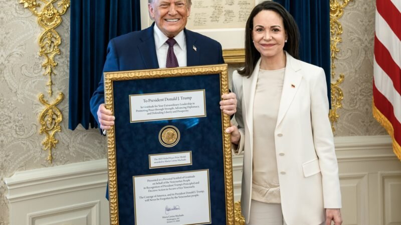 Trump volta a defender sua própria candidatura ao Nobel da Paz: ‘Eu impedi, talvez, a destruição total do mundo’