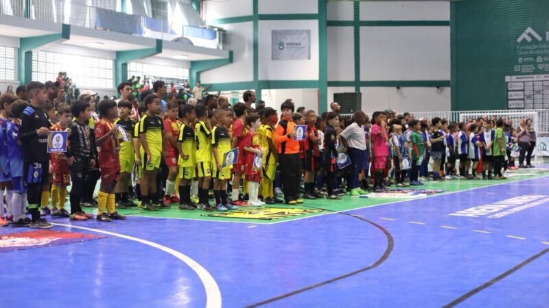 Inscrições abertas para primeiras etapas do Festival Dente de Leite de Futsal