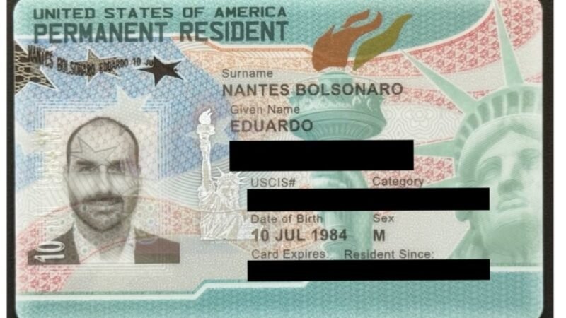 Eduardo Bolsonaro teve ‘green card’ concedido pelo governo Trump; relembre