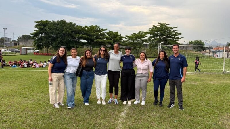 CBF e Fifa visitam o projeto Daminhas da Bola em agenda para desenvolver o futebol feminino