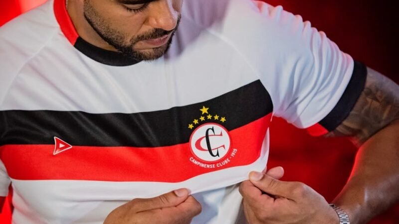 Campinense apresenta novo uniforme 2 para a Copa Paraíba e a temporada 2027