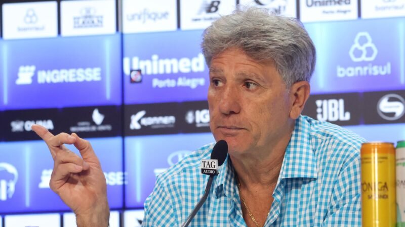 Renato diz que Grêmio evoluiu, mas admite situação difícil: “Não vou fazer ninguém jogar mais”