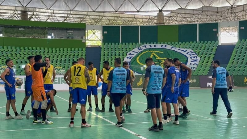 Campo Largo integra ex-River-PI ao elenco e encerra preparação para estreia no Piauiense de Futsal