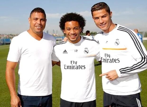Ex-Real Madrid dos tempos dos Galácticos compara CR7 com Ronaldo: “Metade da metade”