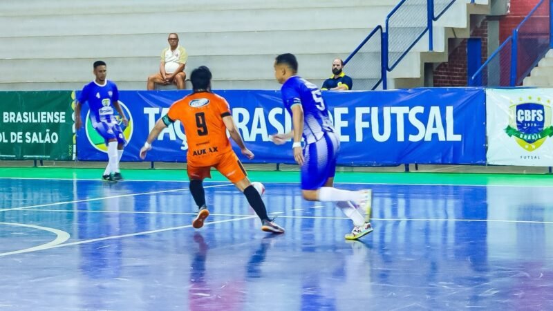 Brasiléia/Flu da Bahia busca empate e fica perto das semis da 2ª divisão da Taça Brasil de Futsal
