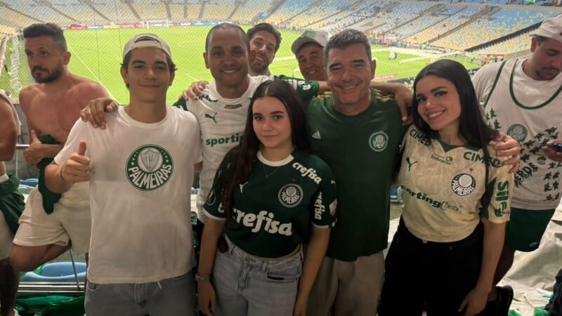 Artilheiro da Libertadores de 2006 pelo Palmeiras, Washington vive noite de torcedor no Maracanã