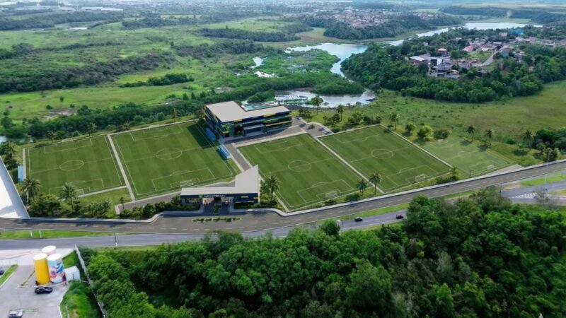 Porto Vitória retoma obras de CT com investimento de mais de R$ 8 milhões na 1ª fase; veja fotos