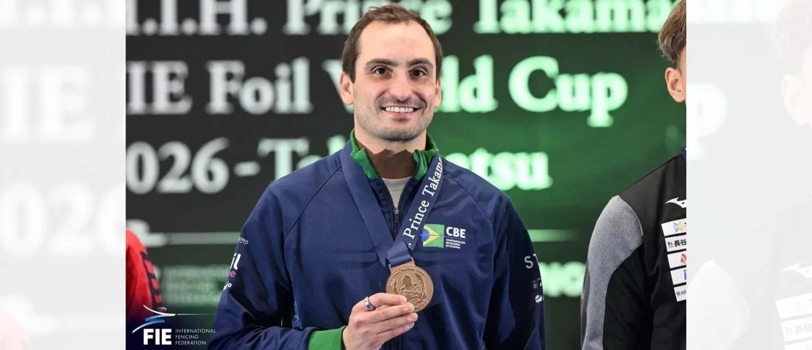 Guilherme Toldo supera número 2 do mundo e conquista o bronze na Copa do Mundo de esgrima