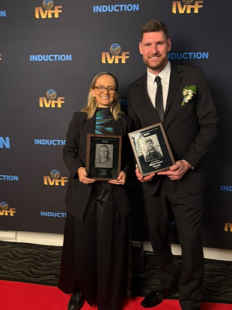 Fabi Alvim e Alison “Mamute” entram oficialmente para o Hall da Fama do vôlei