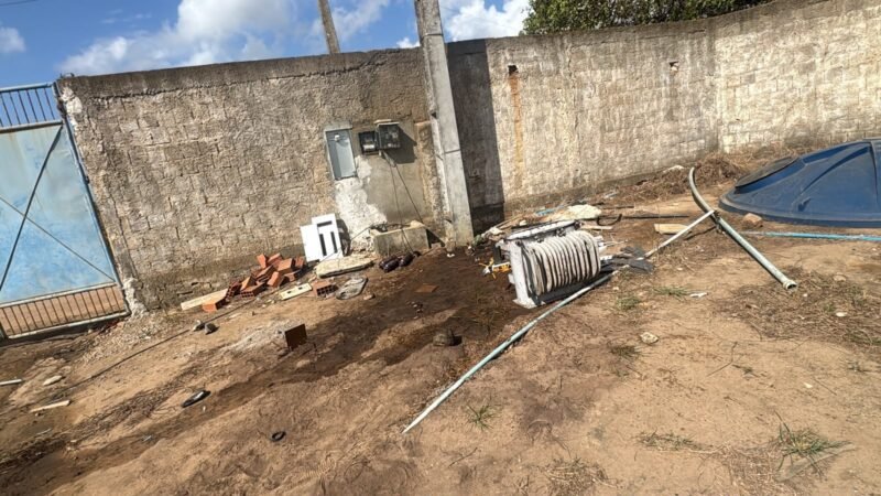 Criminosos furtam materiais de treino e danificam sistema elétrico do Estádio do Atlético Santa Rita