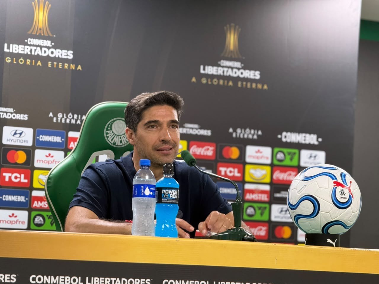 Abel valoriza quarta final de Libertadores com o Palmeiras: “Normalizamos algo muito difícil”