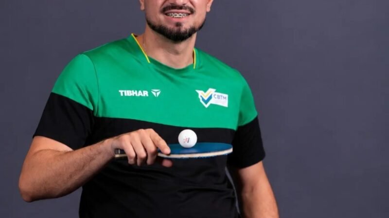 Fábio Silva vive a expectativa pelo primeiro Mundial de tênis de mesa paralímpico da carreira: “Sonho”