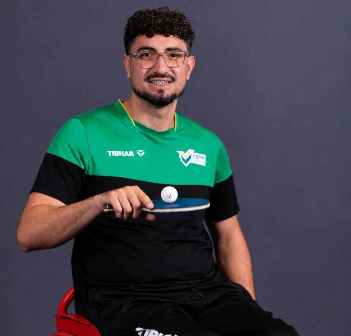Fábio Silva vive a expectativa pelo primeiro Mundial de tênis de mesa paralímpico da carreira: “Sonho”