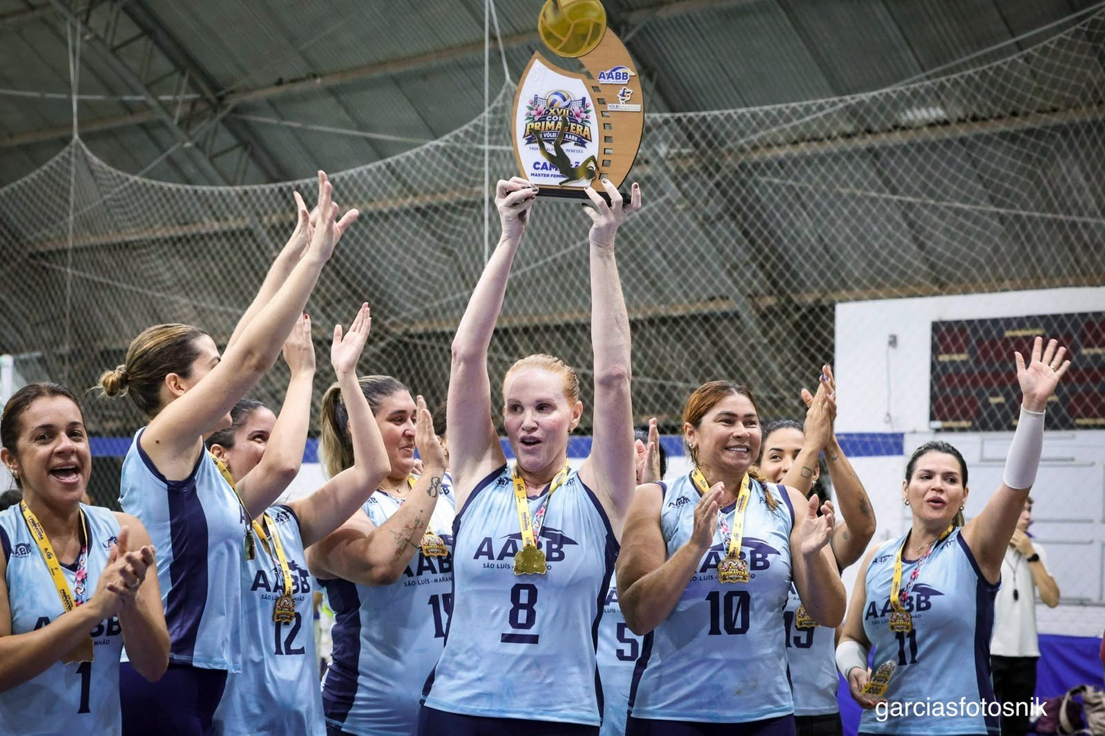 AABB conquista título do 35+ feminino na Copa Primavera de Voleibol
