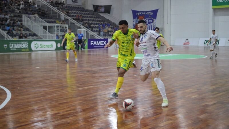 São Lourenço empata com a Chapecoense e avança à semifinal da Série Ouro de Futsal