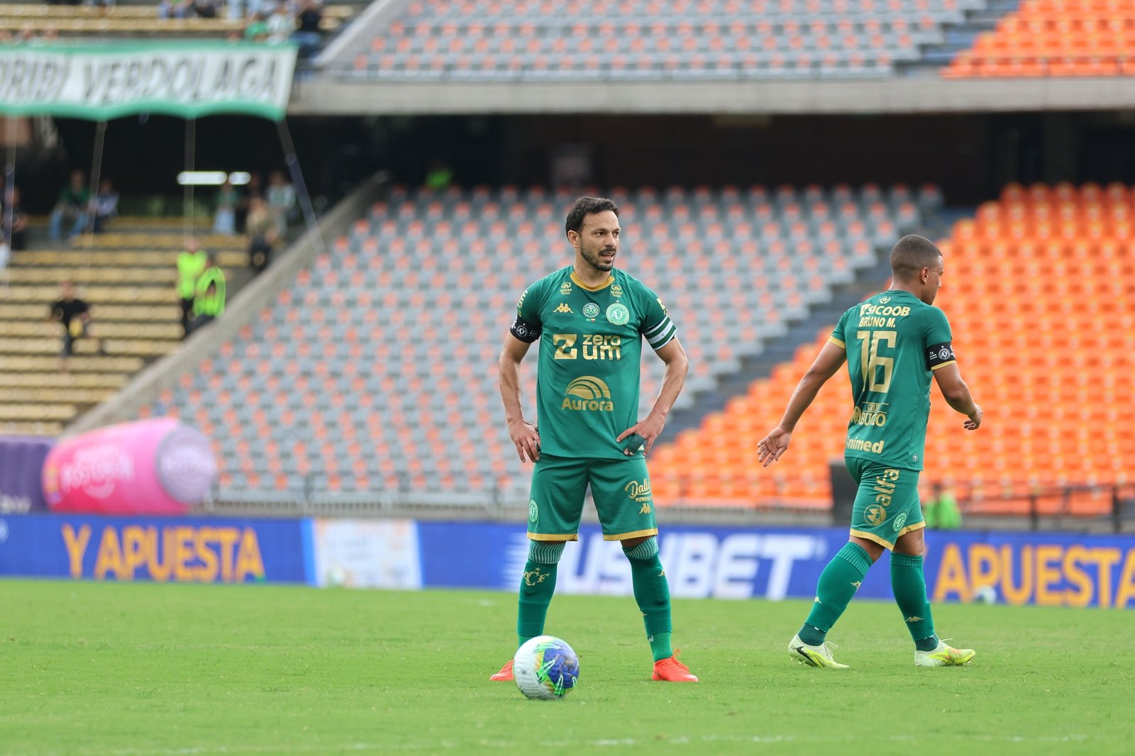 Vestindo a eterna camisa 88 da Chape, Yago Felipe fala sobre gol histórico e momento no clube